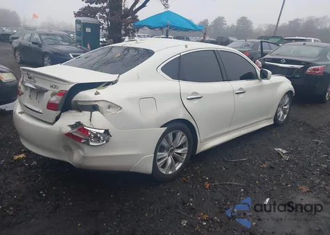 2012 Infiniti M37X from USA, damaged, VIN JN1BY1AR7CM395511